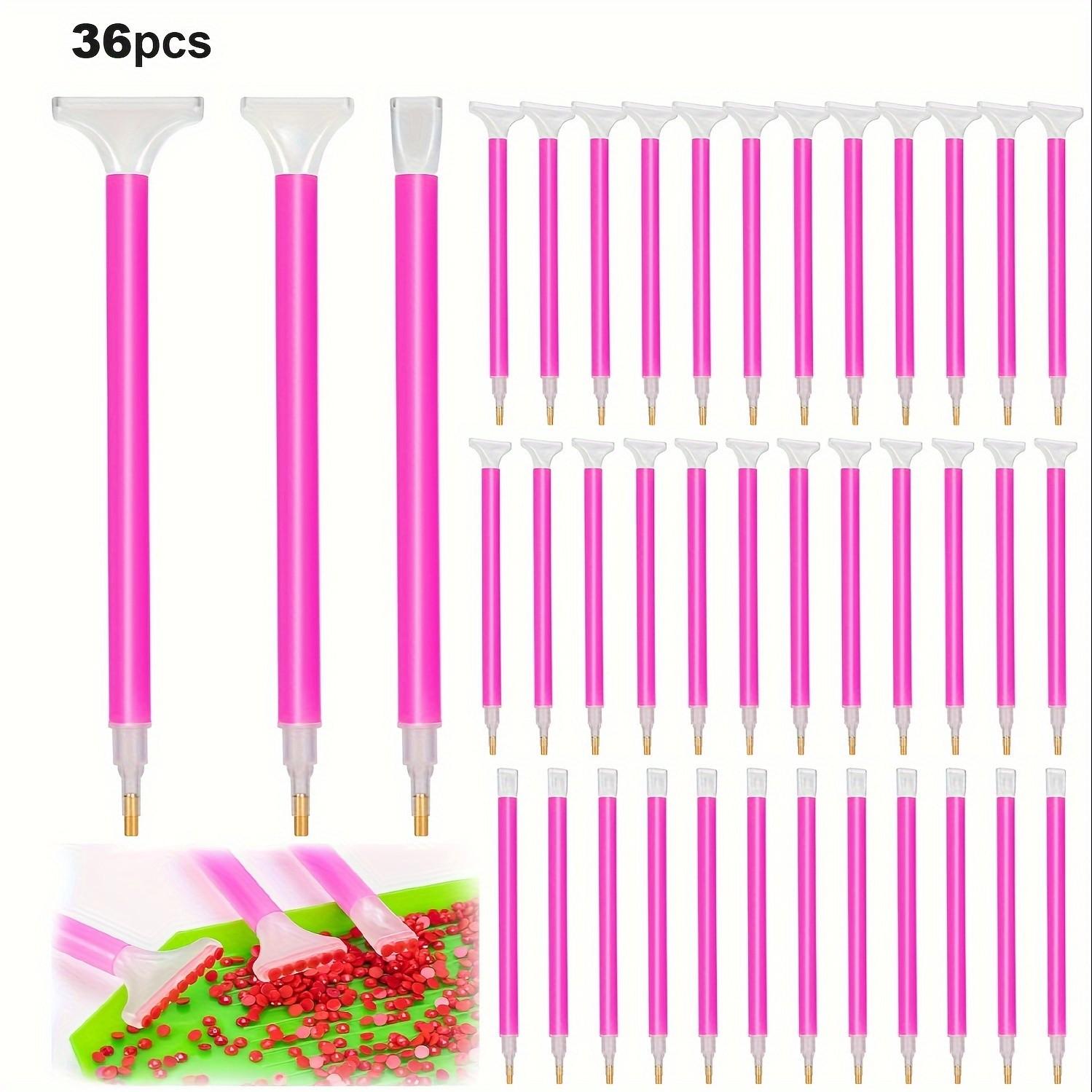 Embroidery Handicraft - 36Pcs (3 Different Types of Drill