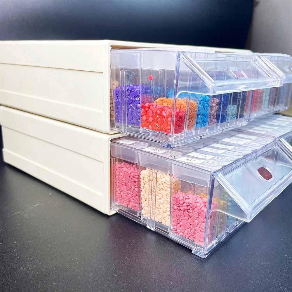 Embroidery Handicraft - Diamond Painting Accessories Tools Plastic Drawer