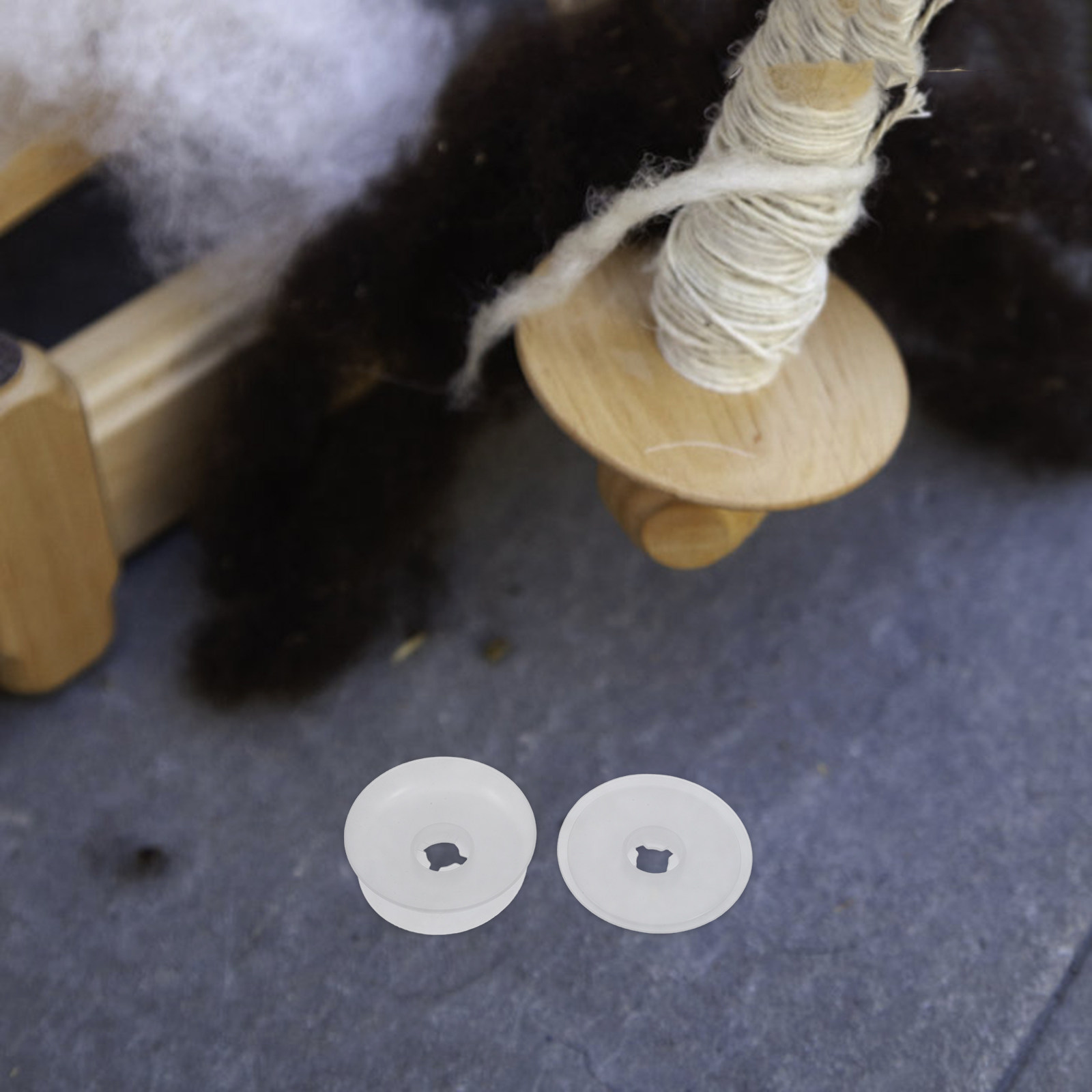 Embroidery Handicraft - 10Pcs Empty Bobbins for Thread Plastic