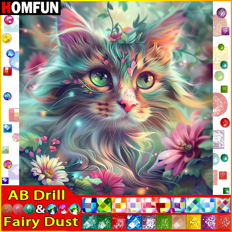 HOMFUN Fairy Dust AB Diamond E - Embroidery Roll Pattern recensione e prezzo