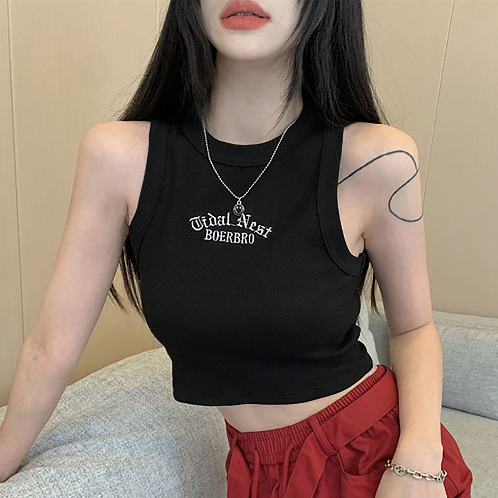 Fashion Microelastic Sleeveles - Embroidery Letter M recensione e prezzo