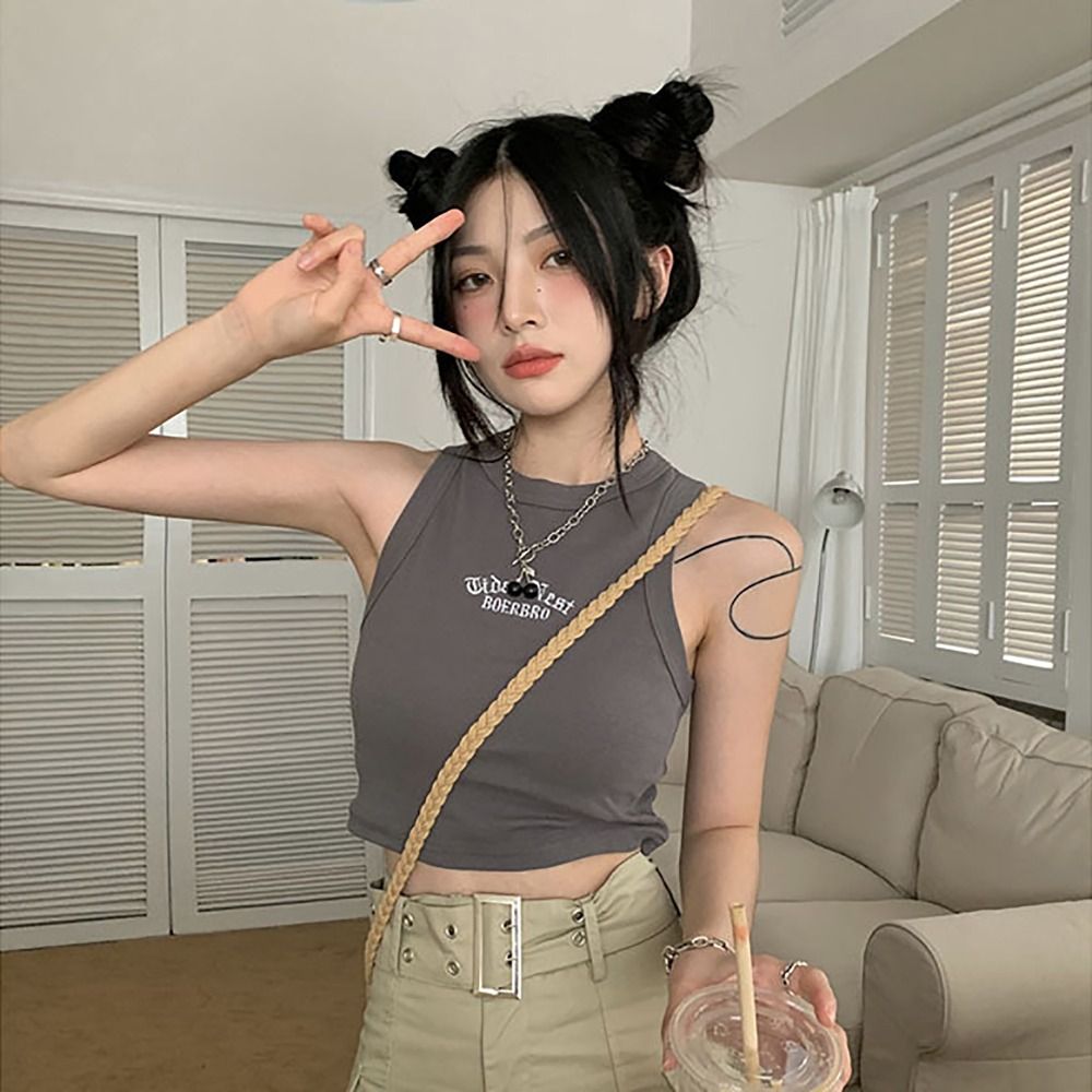 Fashion Microelastic Sleeveles - Embroidery Letter M recensione e prezzo