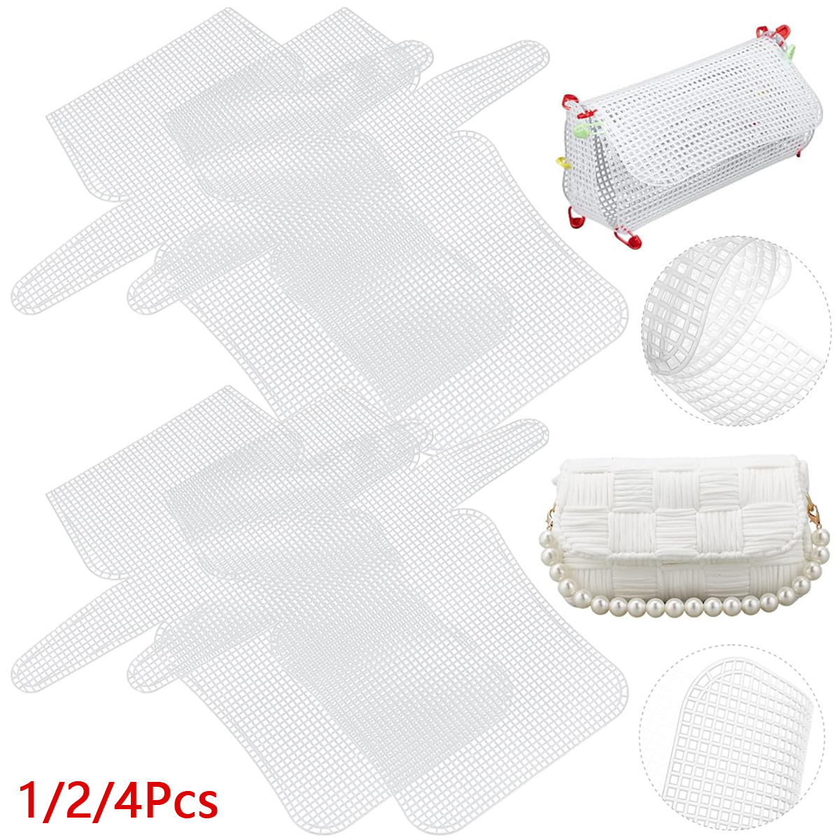 1-4Pcs Plastic Mesh Canvas She - Embroidery Ideas recensione e prezzo