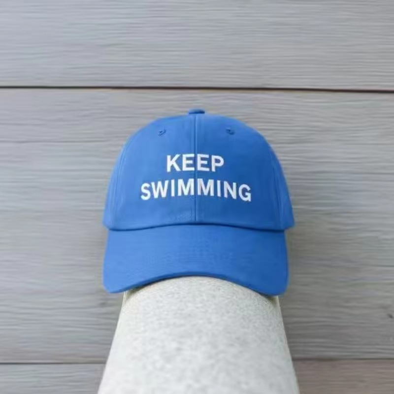 2026 Trendy keep Swimming New  - Embroidery Cap recensione e prezzo