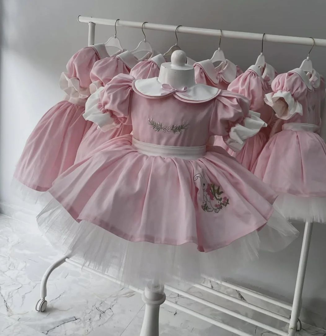 0-12Y Summer Baby Girl Rabbit  - Embroidery Rabbit recensione e prezzo