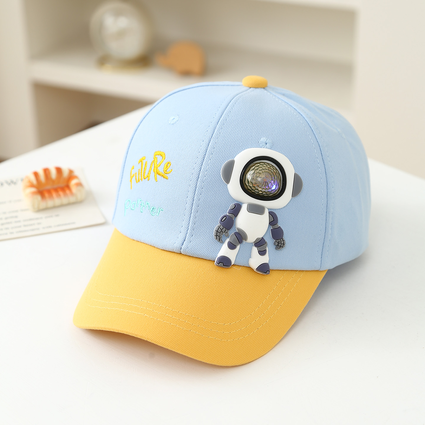Children's Soft Rubber Robot D - Embroidery Cap recensione e prezzo