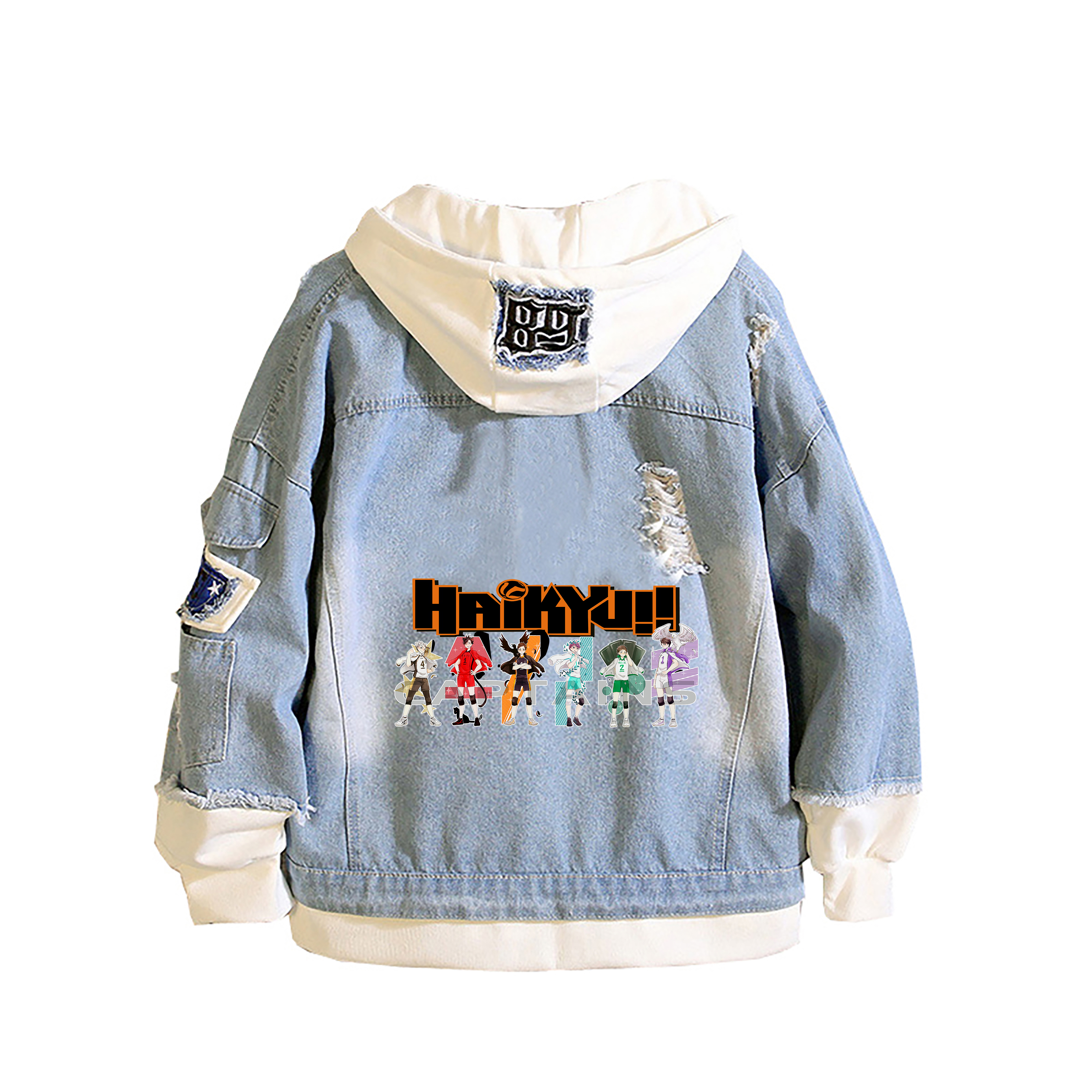 Japanese Haikyuu!! Demin Jacke - Embroidery Jacket Jeans recensione e prezzo