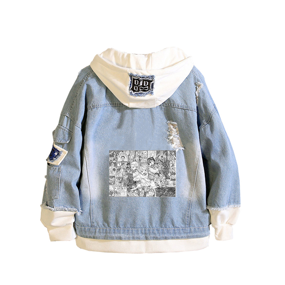 The Promised Neverland Anime J - Embroidery Jacket Jeans recensione e prezzo