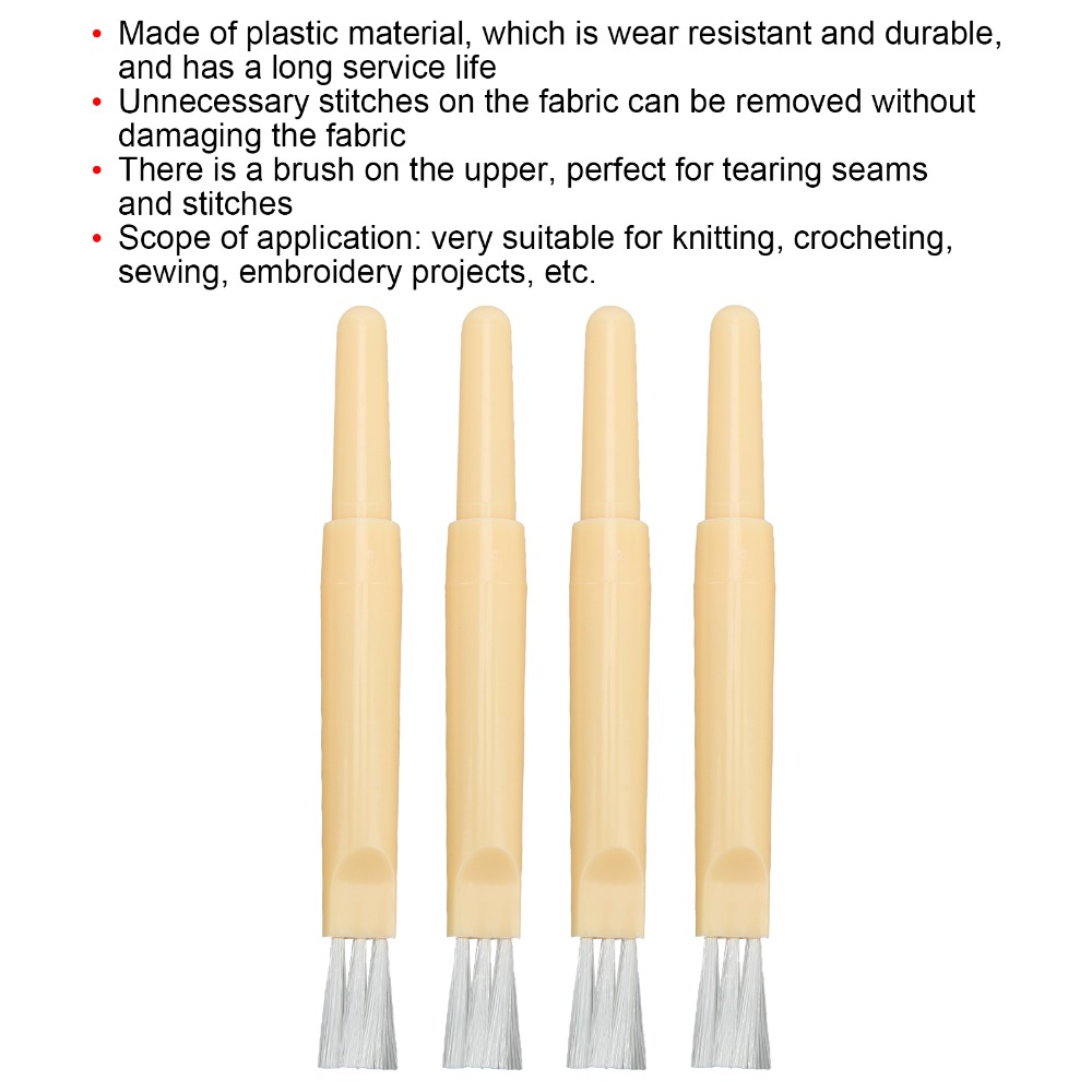 4pcs Durable Plastic Stitch Re - Embroidery Removal Tool recensione e prezzo