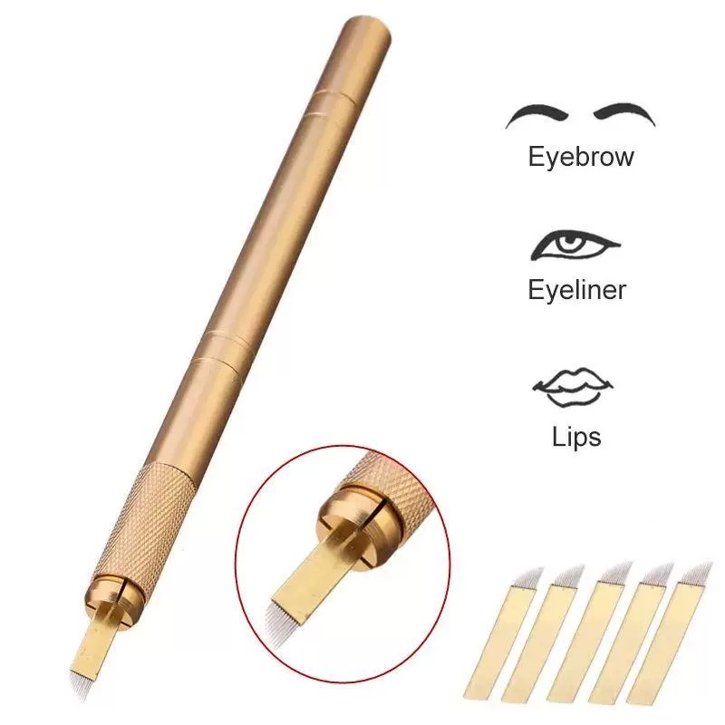 Golden Tebori 3D Tattoo Pen +  - Embroidery Eyebrow recensione e prezzo