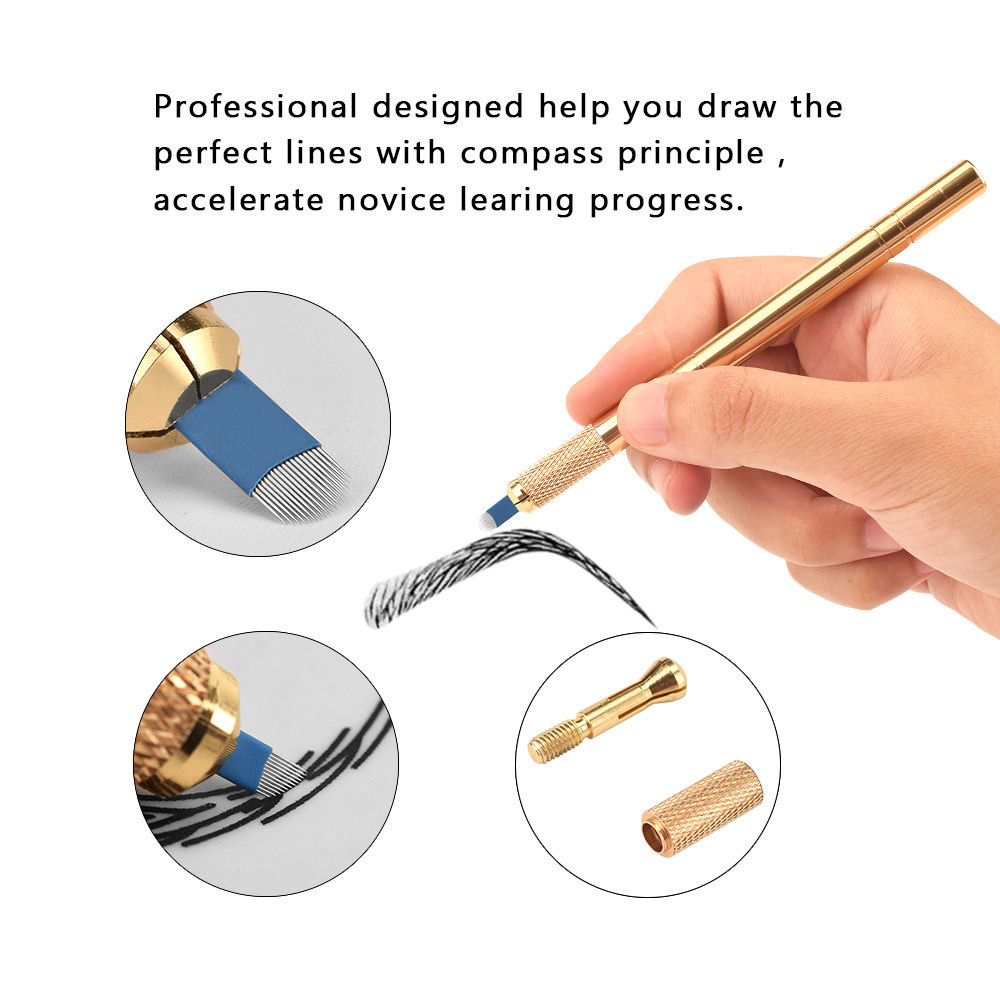 Golden Tebori 3D Tattoo Pen +  - Embroidery Eyebrow recensione e prezzo