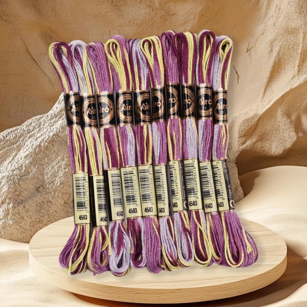 6 Strands Purple Variegated Em - Embroidery Thread recensione e prezzo