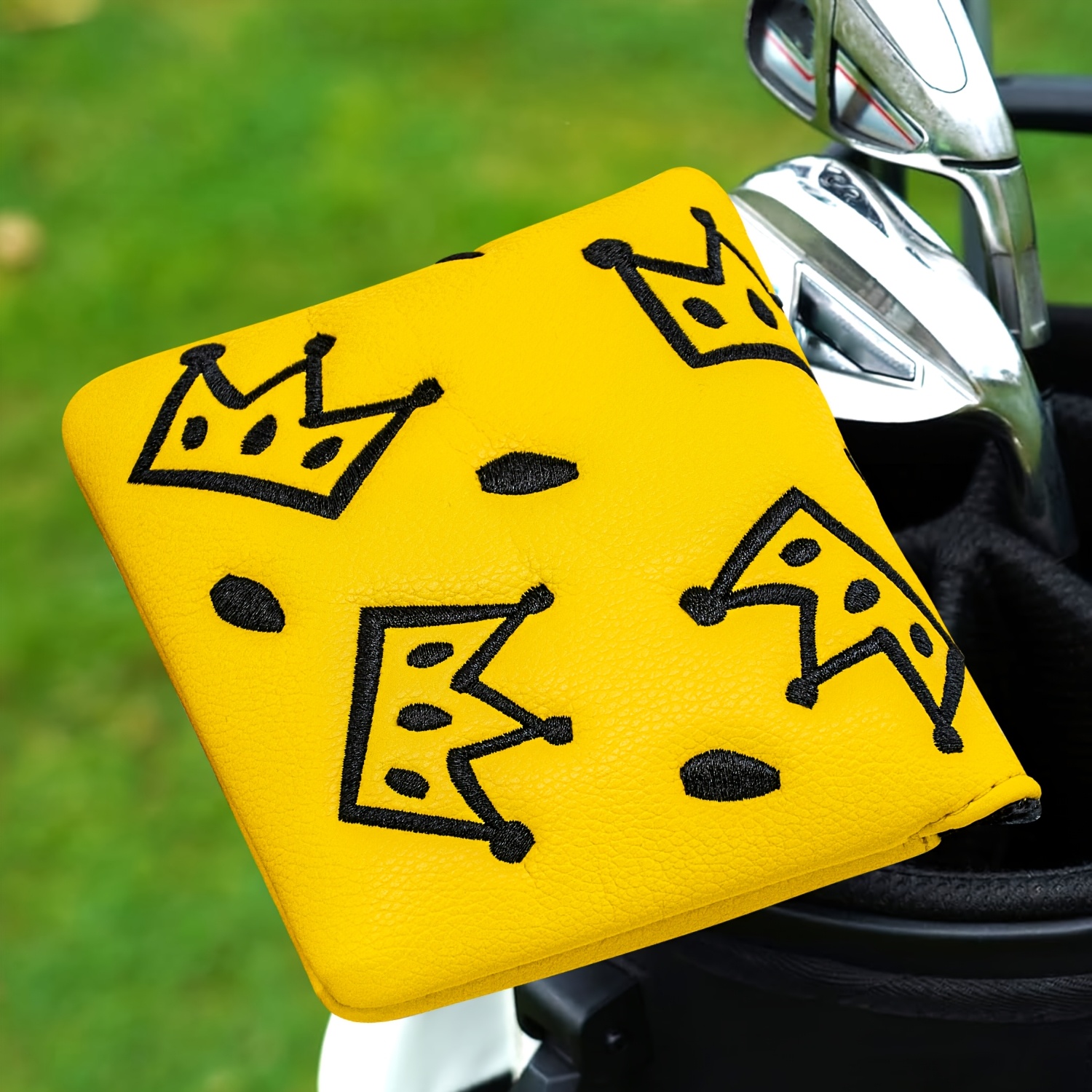 1pc Golf Mallet Putter Cover w - Embroidery Ideas recensione e prezzo