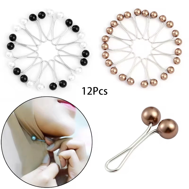12pcs/lot Anti Slip Brooch Hea - Embroidery Eyebrow recensione e prezzo