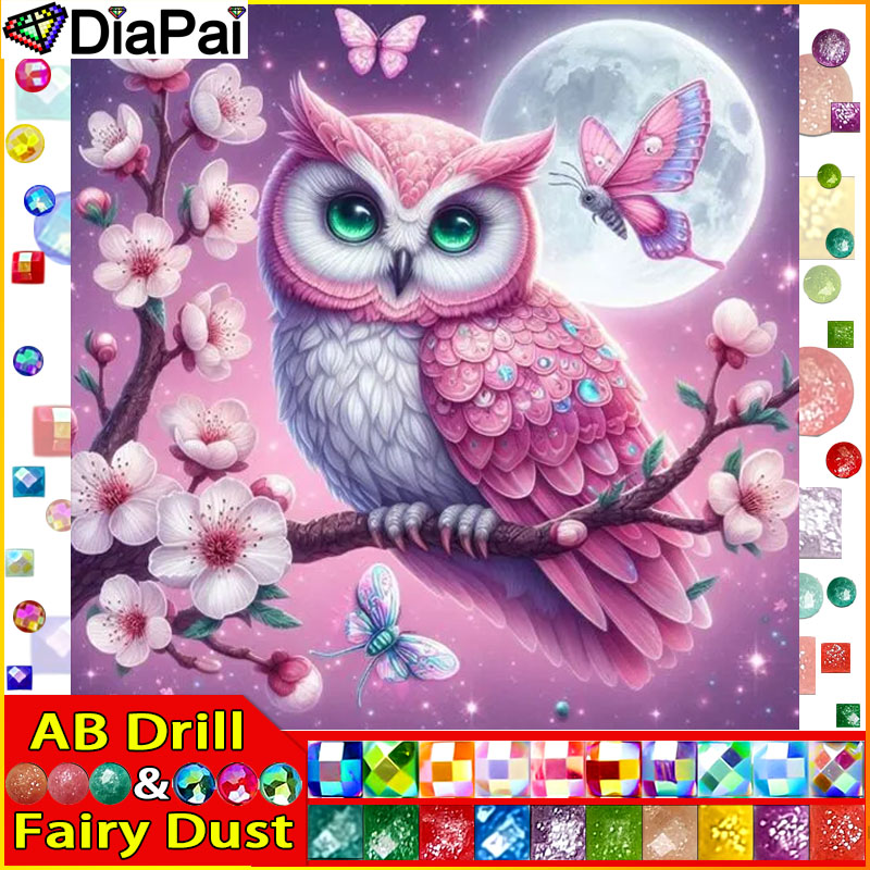 DiaPai Fairy Dust AB Full Diam - Embroidery Roll Pattern recensione e prezzo