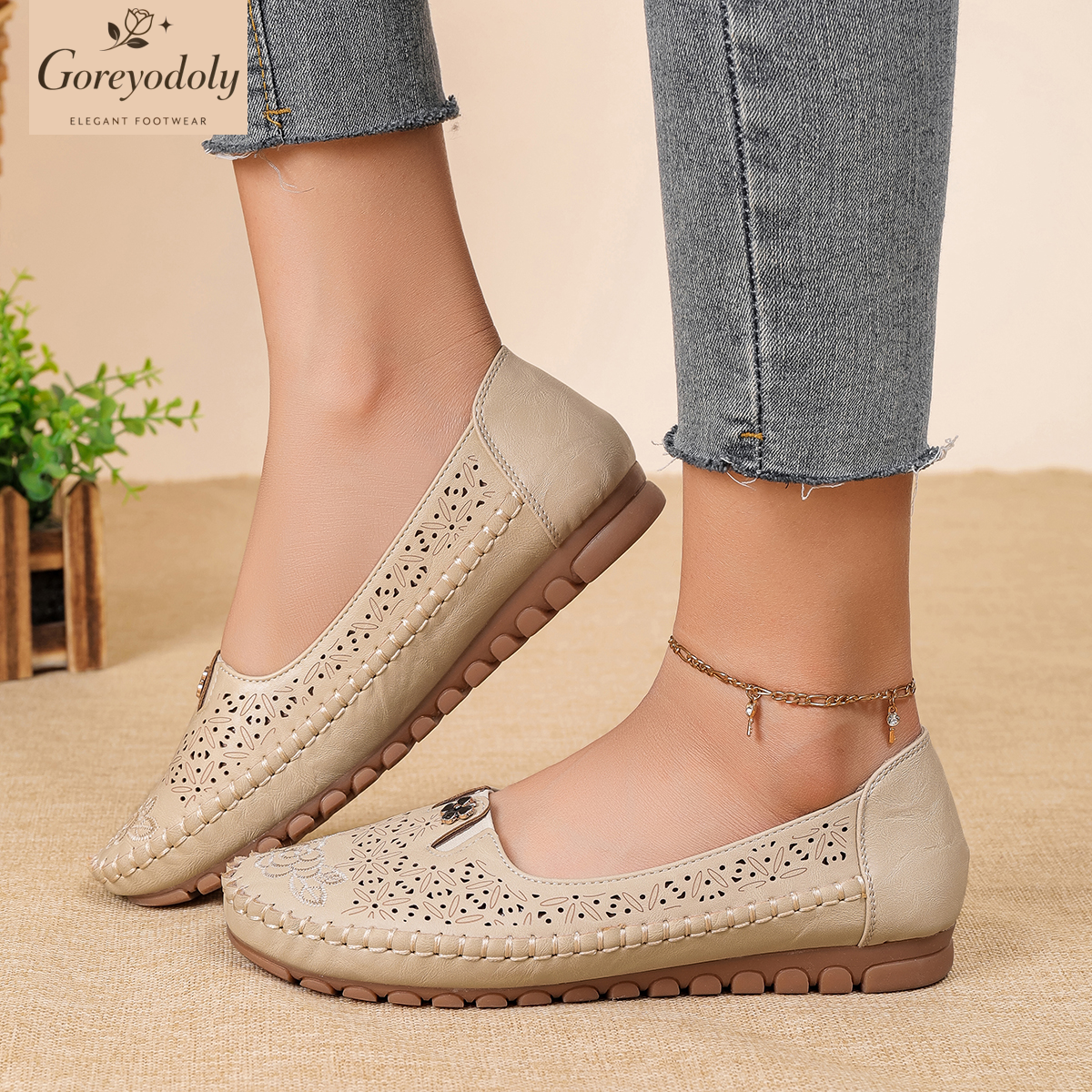 Goreyodoly women loafers flora - Embroidery Ideas recensione e prezzo
