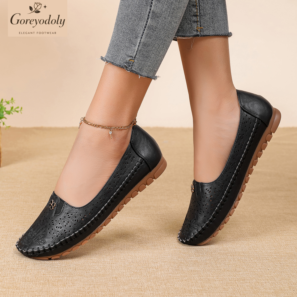 Goreyodoly women loafers flora - Embroidery Ideas recensione e prezzo