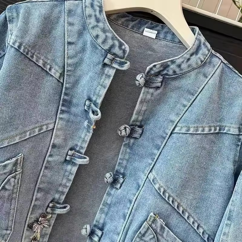 2025 Spring Autumn New Fashion - Embroidery Jacket Jeans recensione e prezzo