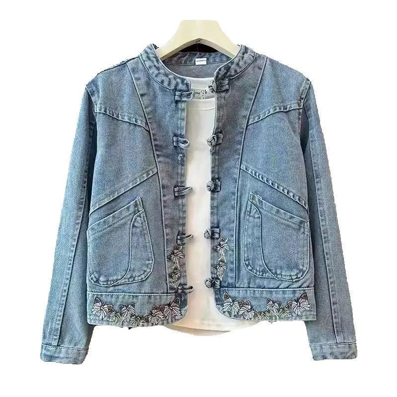 2025 Spring Autumn New Fashion - Embroidery Jacket Jeans recensione e prezzo