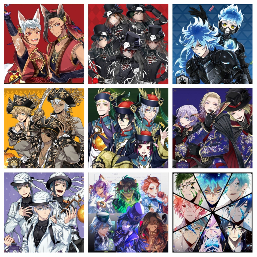 Twisted-Wonderland Anime Diamo - Embroidery Ideas recensione e prezzo