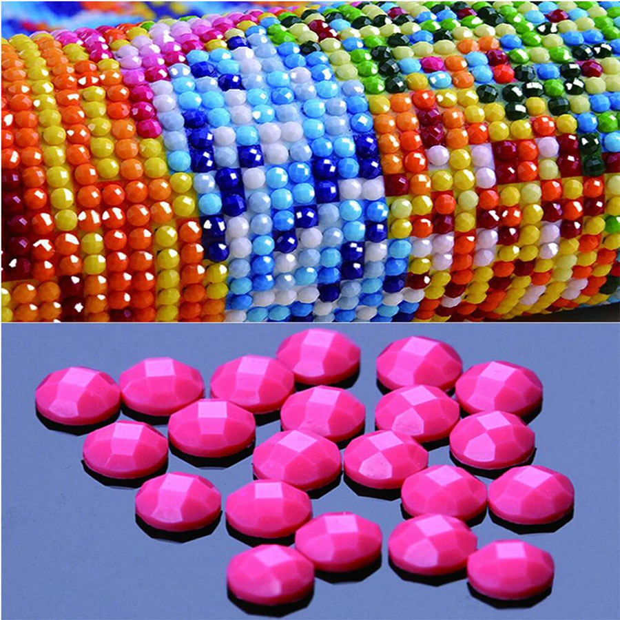 5D Diy Full Square Round Diamo - Embroidery Roll Pattern recensione e prezzo