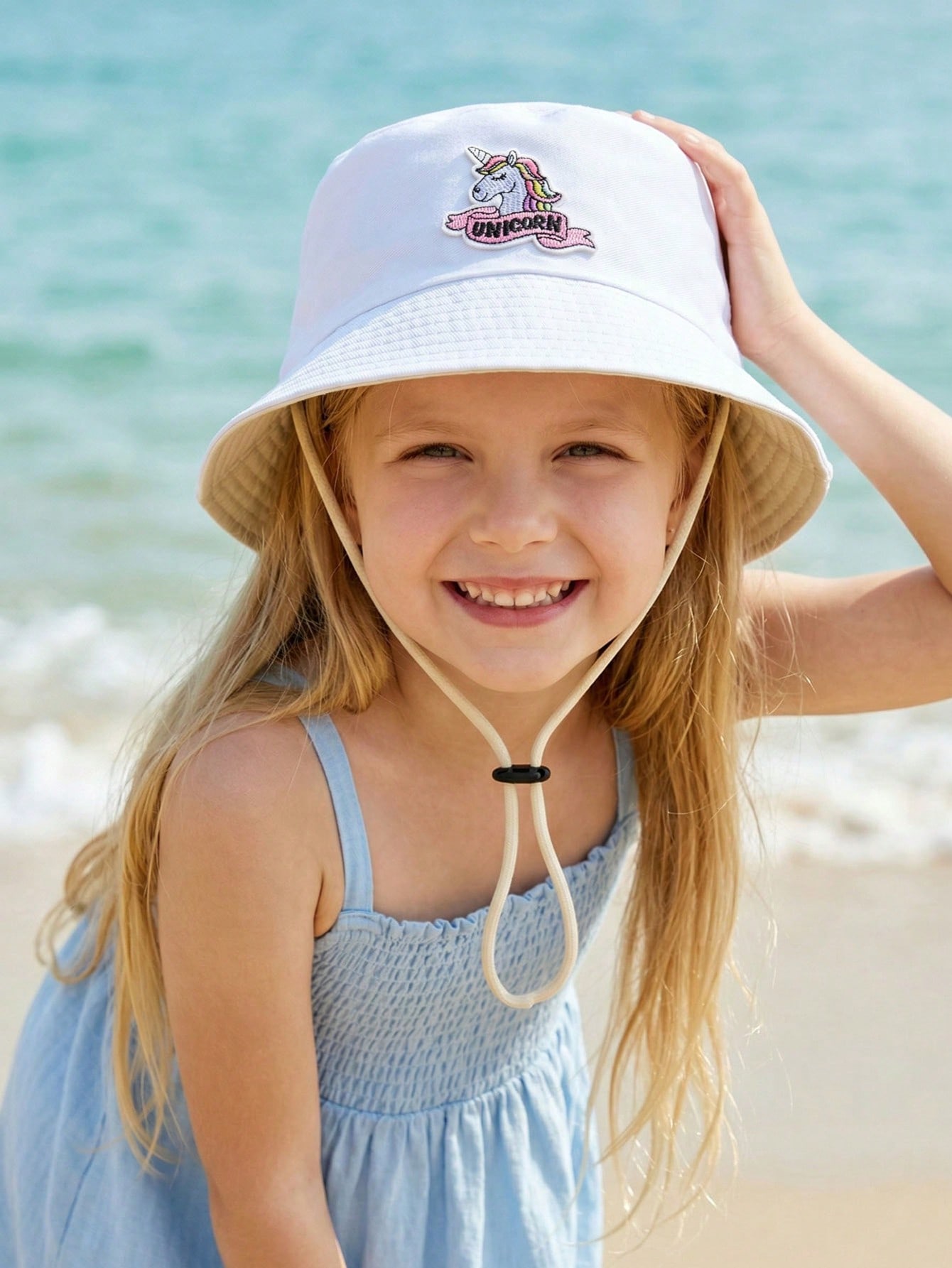1pcs 2-6Y Girls Cartoon Unicor - Embroidery Cap recensione e prezzo