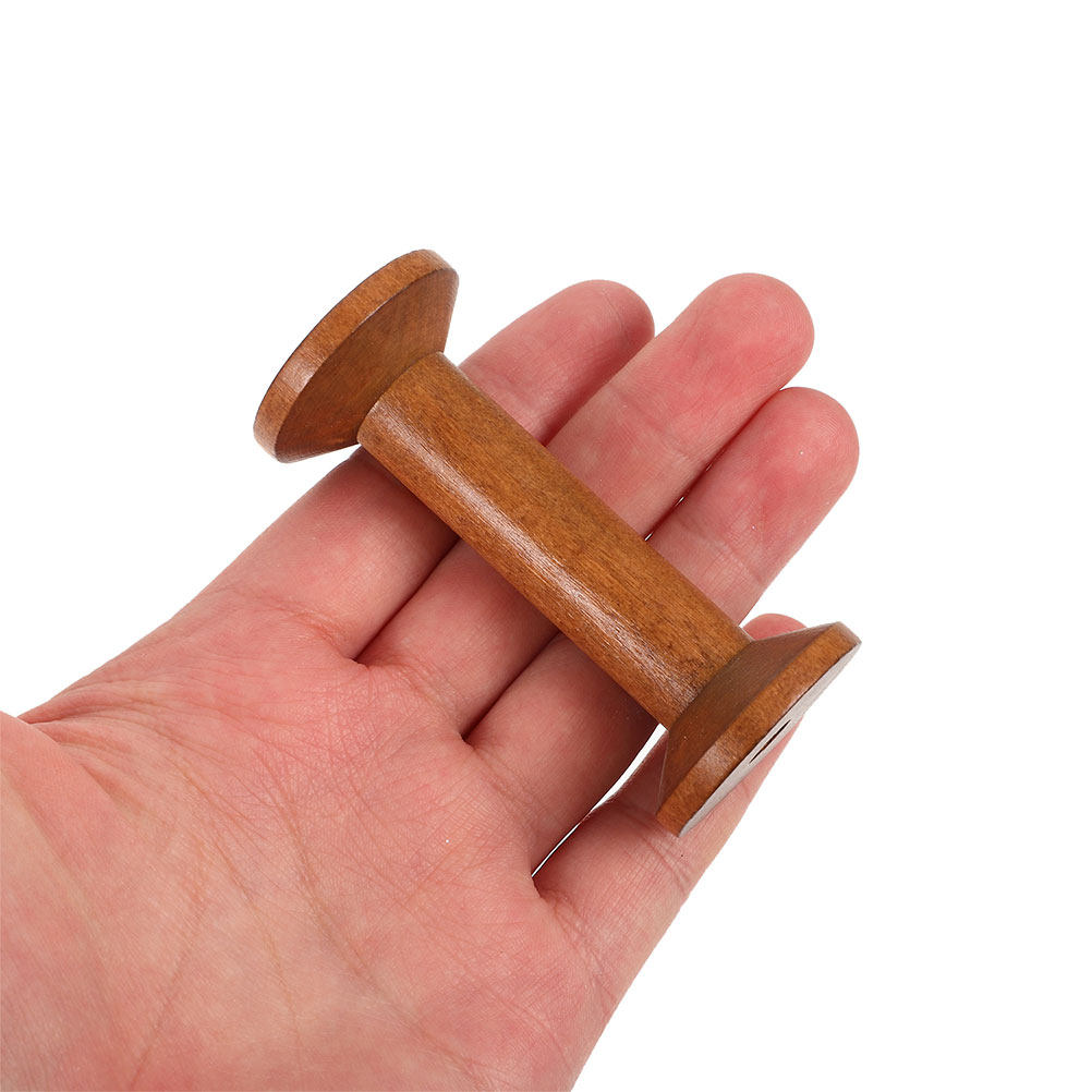 7Pcs Wood Spools Empty Thread  - Embroidery Thread recensione e prezzo
