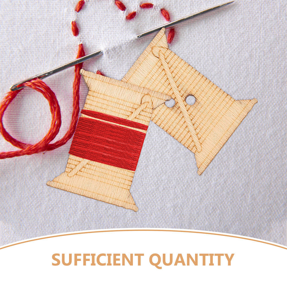 100Pcs Wooden Embroidery Floss - Embroidery Thread recensione e prezzo