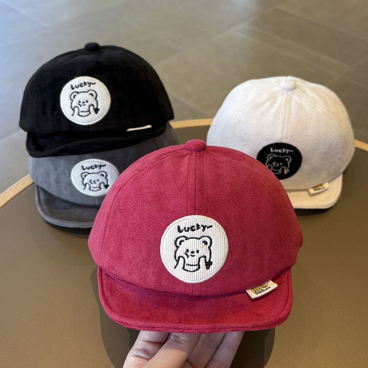 Solid Color Baby Baseball Hat  - Embroidery Cap recensione e prezzo