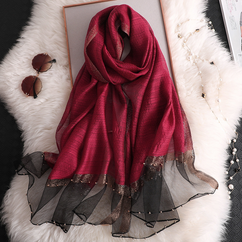 2024 Luxury 100% Silk Shawl Sc - Embroidery Ideas recensione e prezzo