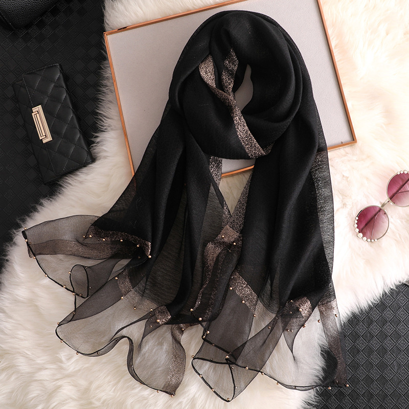 2024 Luxury 100% Silk Shawl Sc - Embroidery Ideas recensione e prezzo