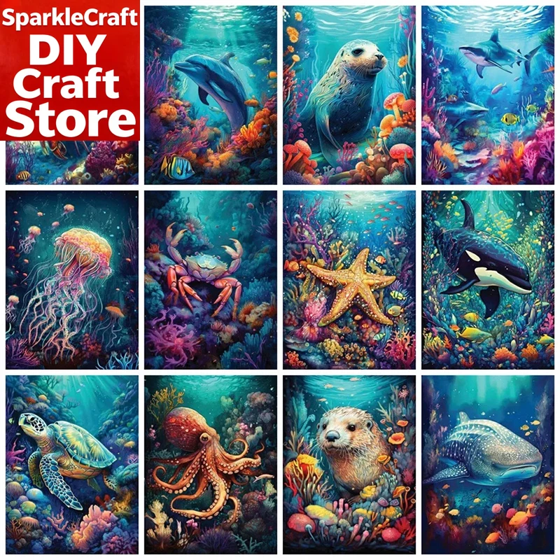 1PC frameless  Full Square Rou - Embroidery Wall Art recensione e prezzo