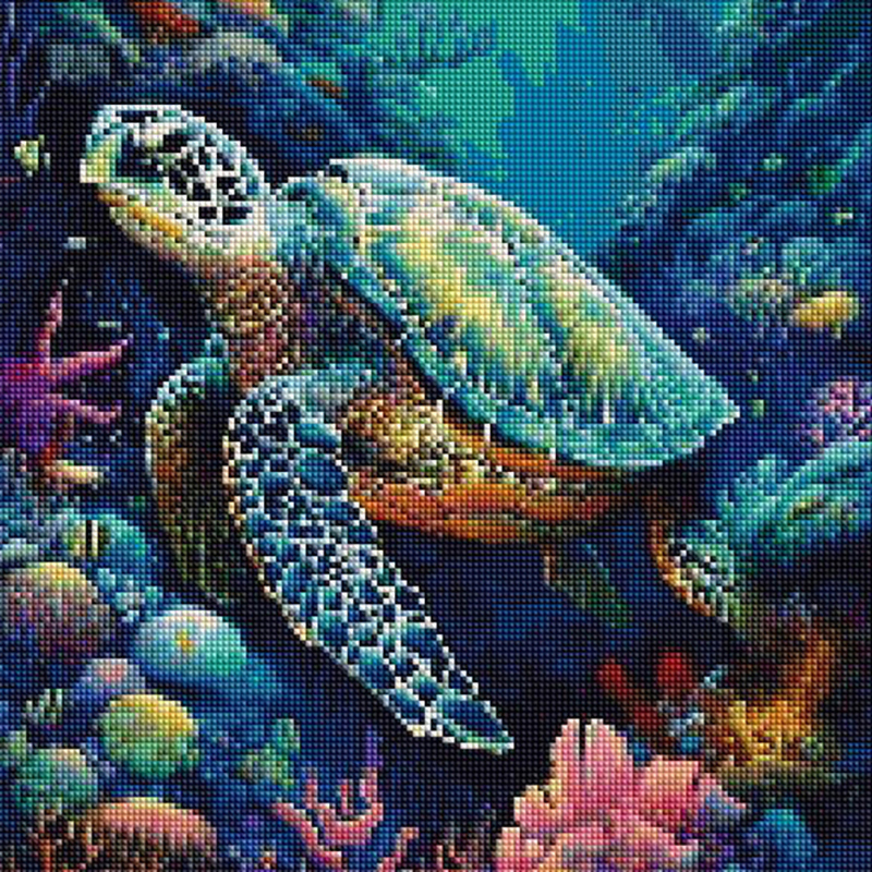 1PC frameless  Full Square Rou - Embroidery Wall Art recensione e prezzo