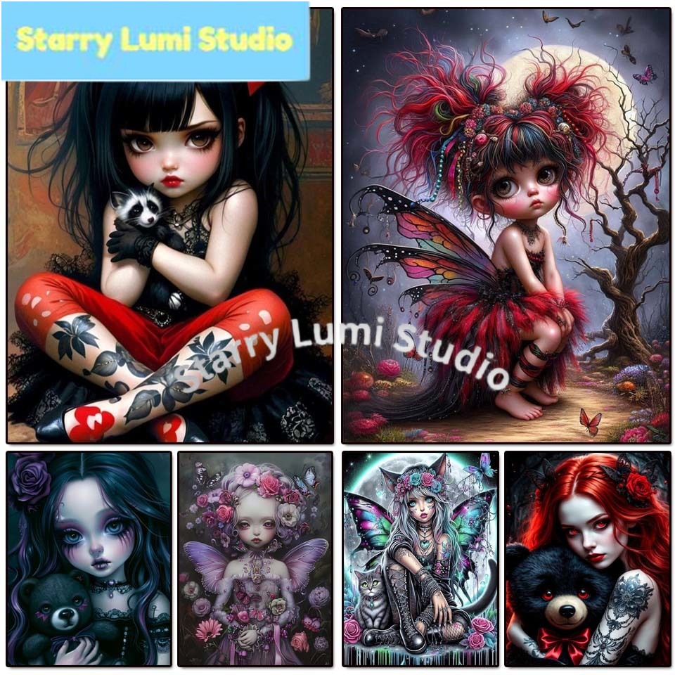 5D Diamond Painting Kit Gothic - Embroidery Wall Art recensione e prezzo