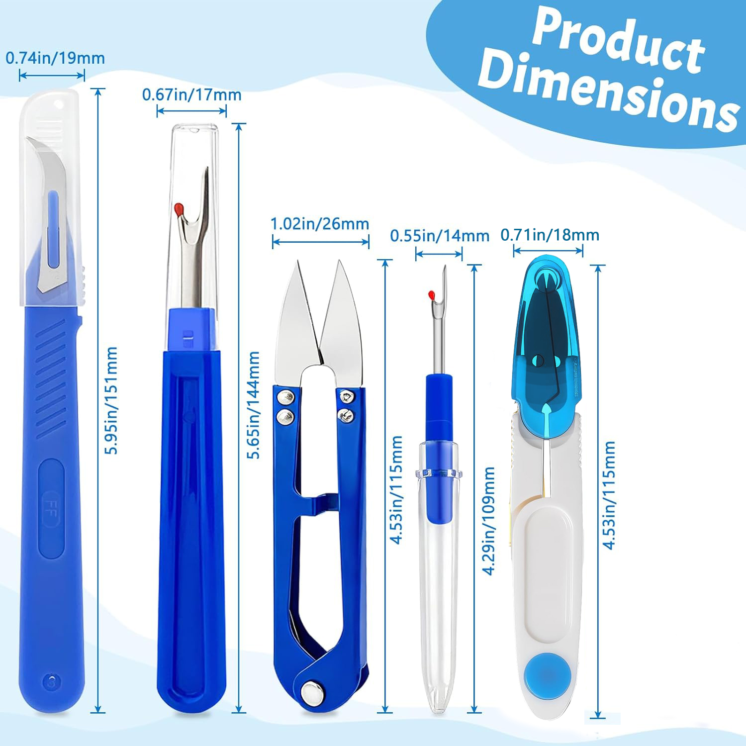 Sewing Seam Ripper Kit Colorfu - Embroidery Removal Tool recensione e prezzo
