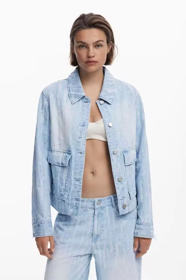 Foreign trade Spain new embroi - Embroidery Jacket Jeans recensione e prezzo