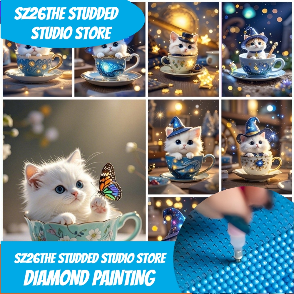 Sz26The Studded 2026  New 5D D - Embroidery Cat recensione e prezzo