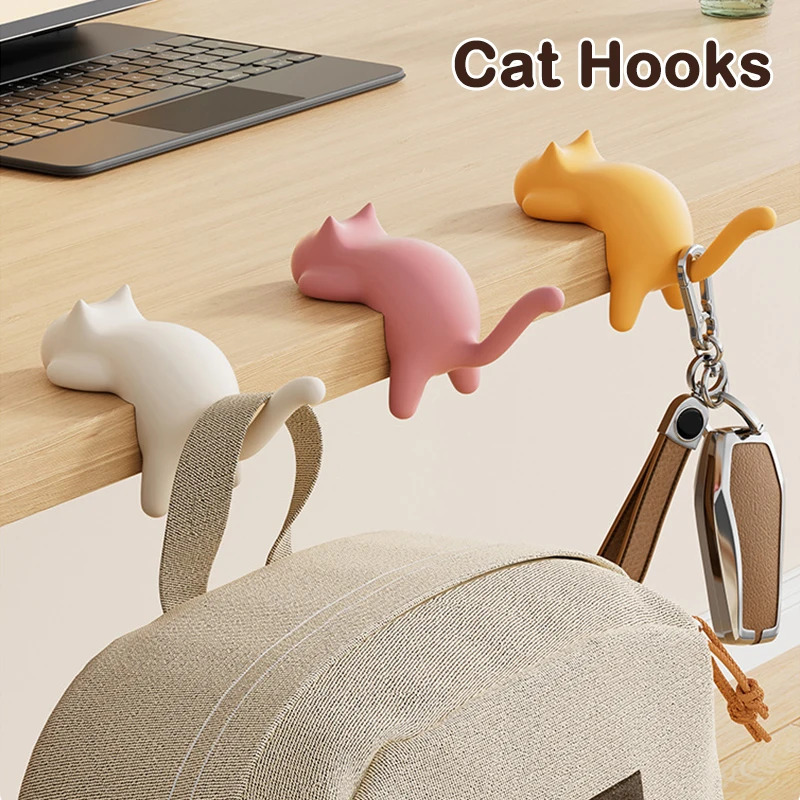 2/3pcs Cat Backpack Hook, Offi - Embroidery Cat recensione e prezzo