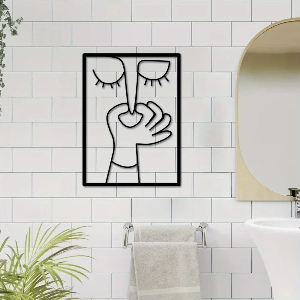 Alluring 1pc Unique Metal Port - Embroidery Wall Art recensione e prezzo