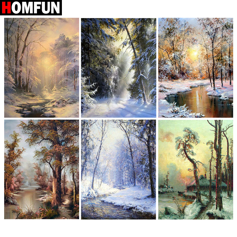 HOMFUN Diamond Painting Full S - Embroidery Roll Pattern recensione e prezzo
