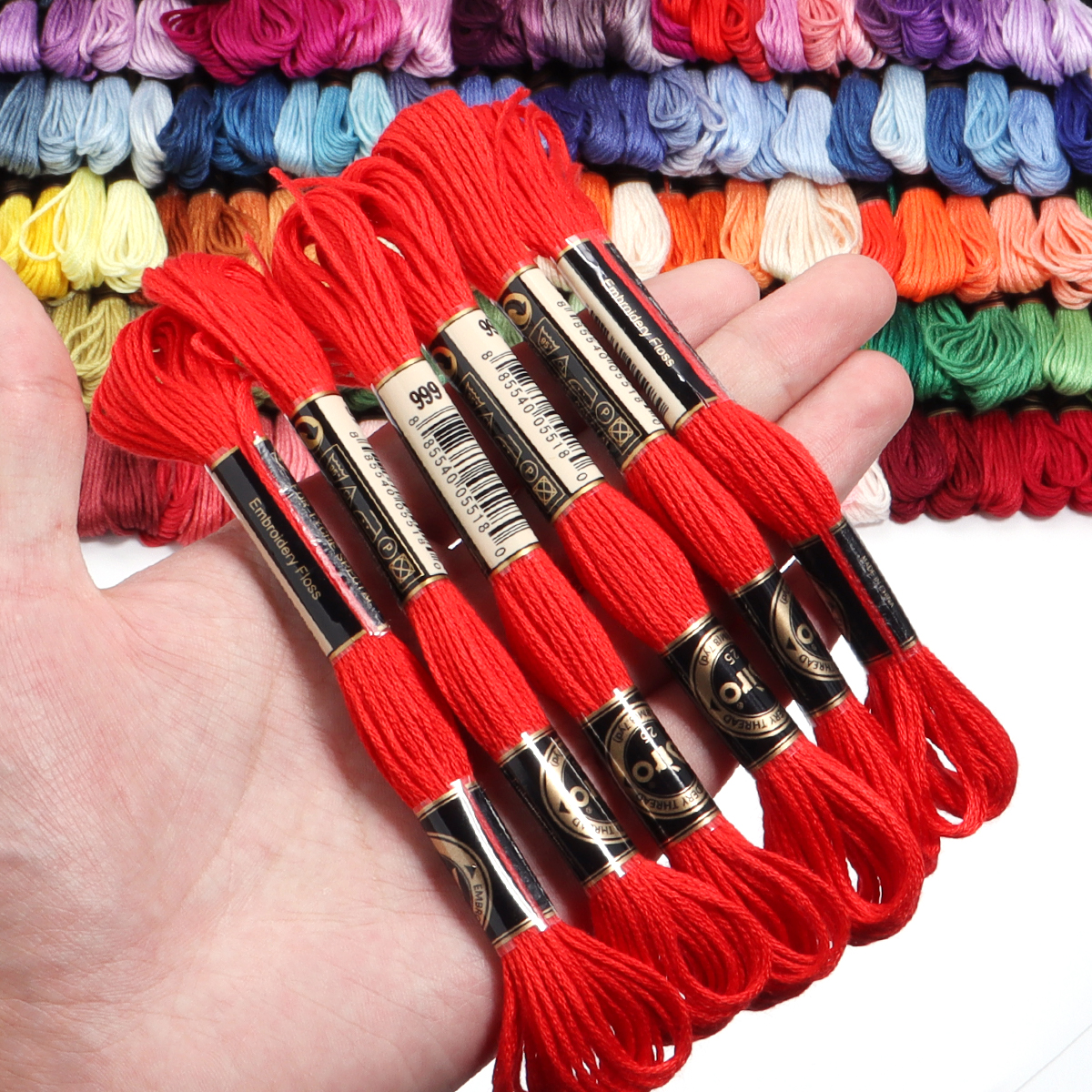 6Pcs/Lot Multicolor Polyester  - Embroidery Handicraft recensione e prezzo