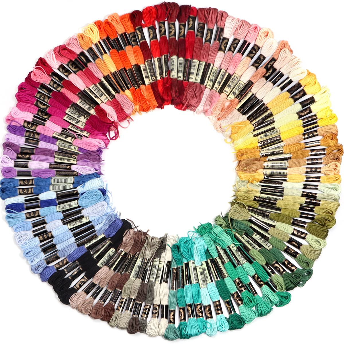 6Pcs/Lot Multicolor Polyester  - Embroidery Handicraft recensione e prezzo