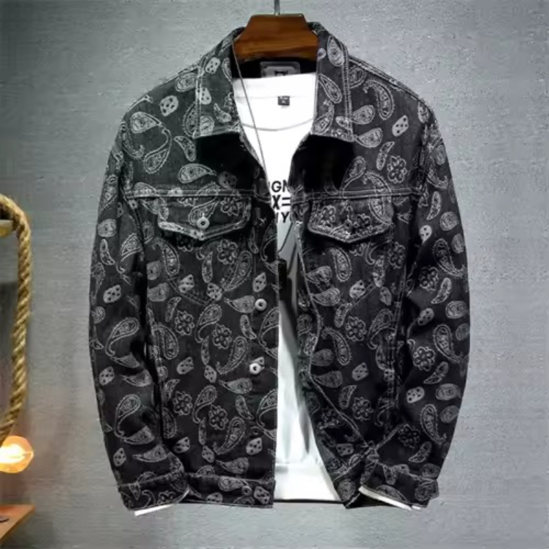 New 2025 Spring Japanese Vinta - Embroidery Jacket Jeans recensione e prezzo
