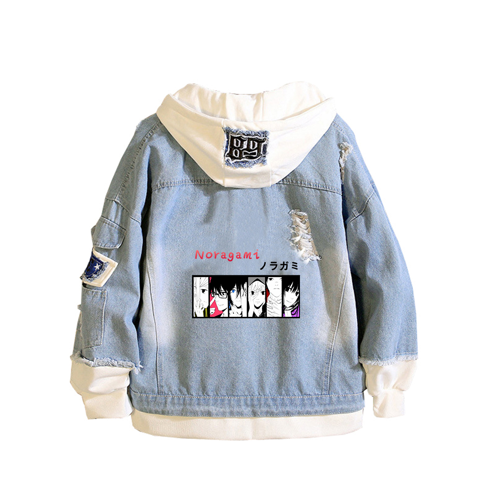 Noragami ARAGOTO Print Women D - Embroidery Jacket Jeans recensione e prezzo