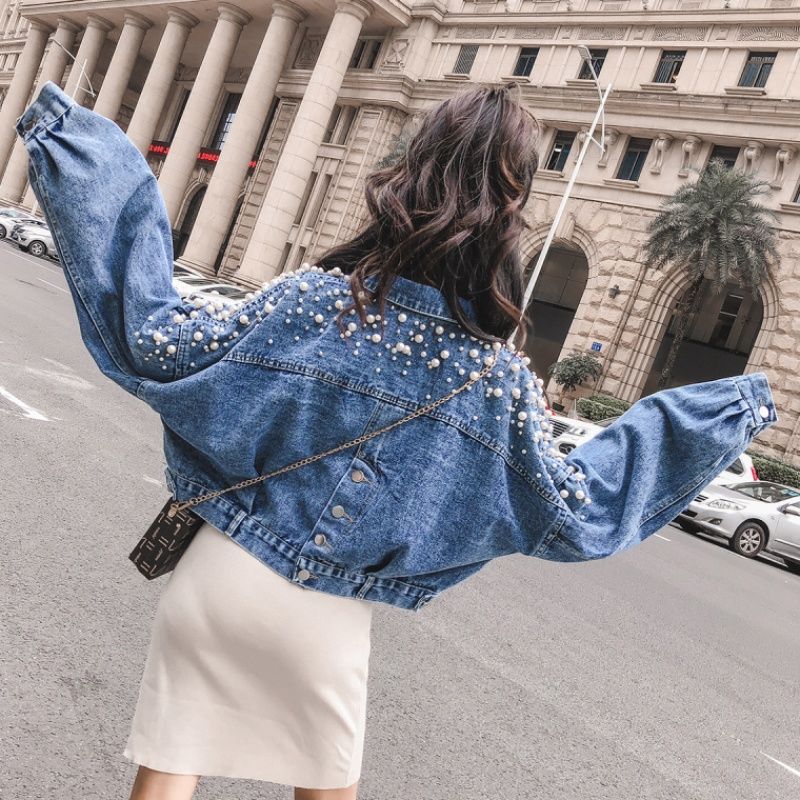 Bling Women Denim Jacket 2026  - Embroidery Jacket Jeans recensione e prezzo