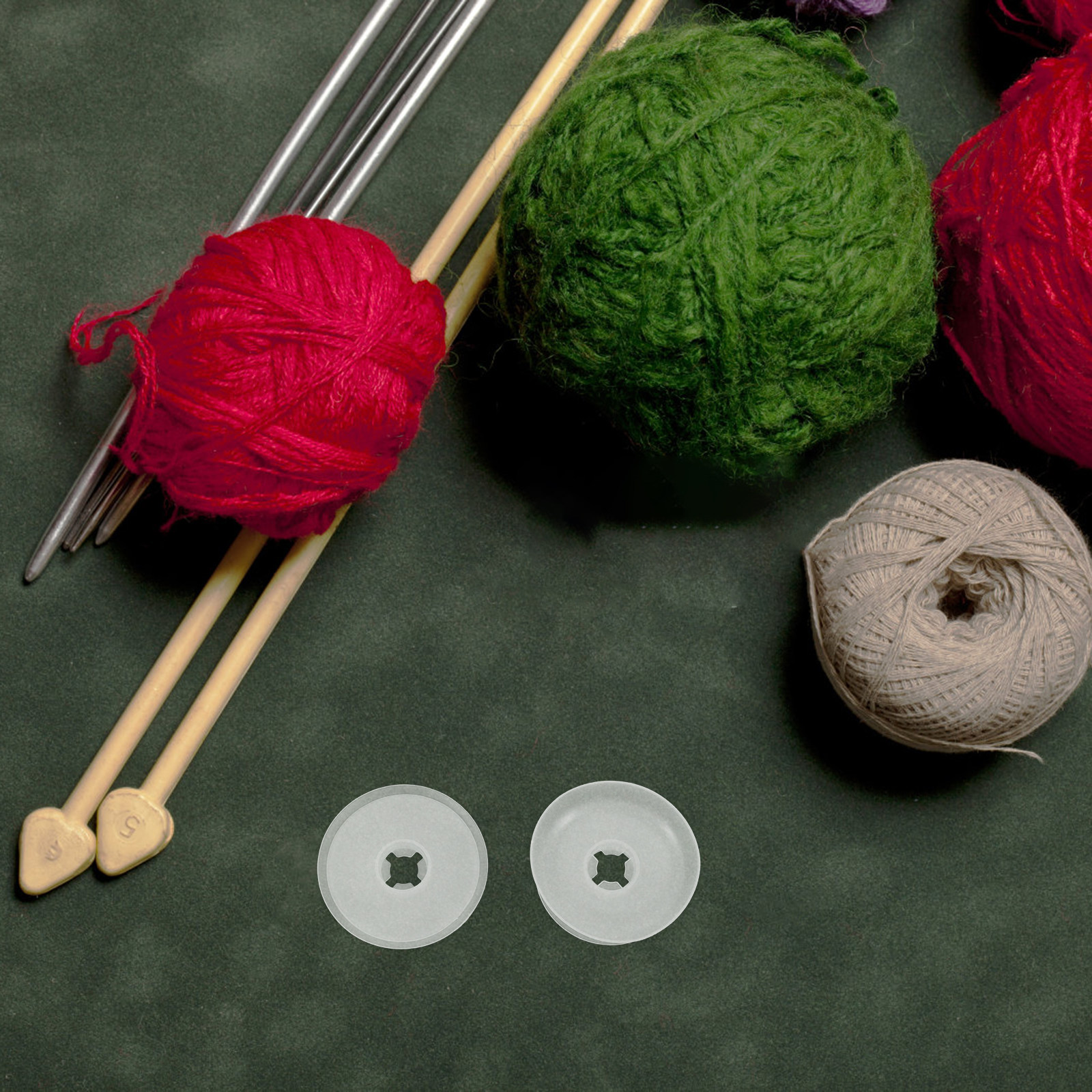 10Pcs Empty Bobbins for Thread - Embroidery Handicraft recensione e prezzo