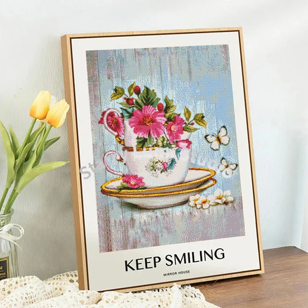 5D Diamond Painting Book Coffe - Embroidery Wall Art recensione e prezzo