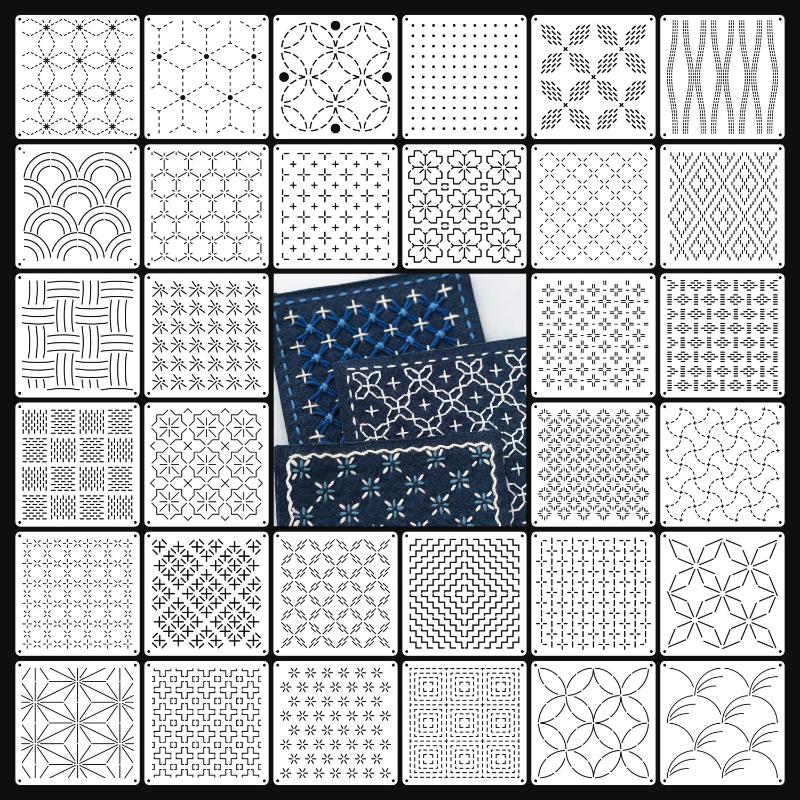 NEW 9/32Pc Sashiko Embroidery  - Embroidery Handicraft recensione e prezzo