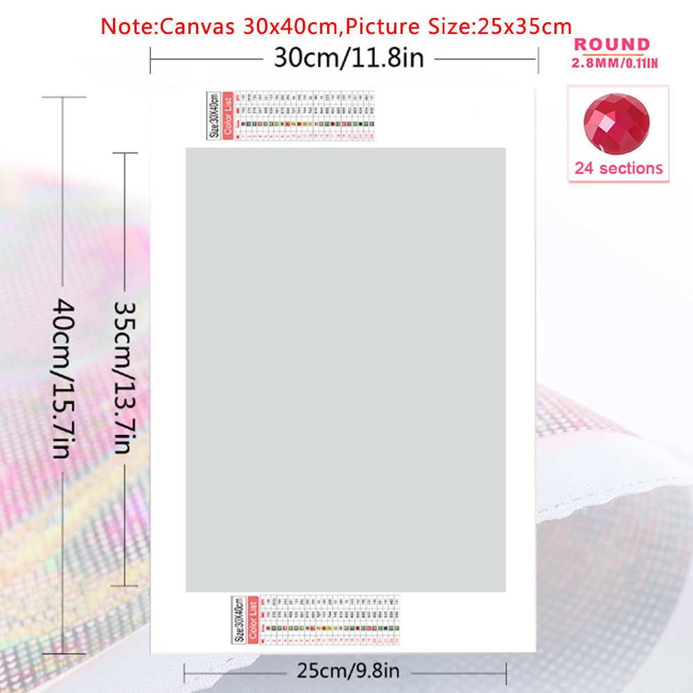 1pc frameless  Diamond Art Pai - Embroidery Wall Art recensione e prezzo