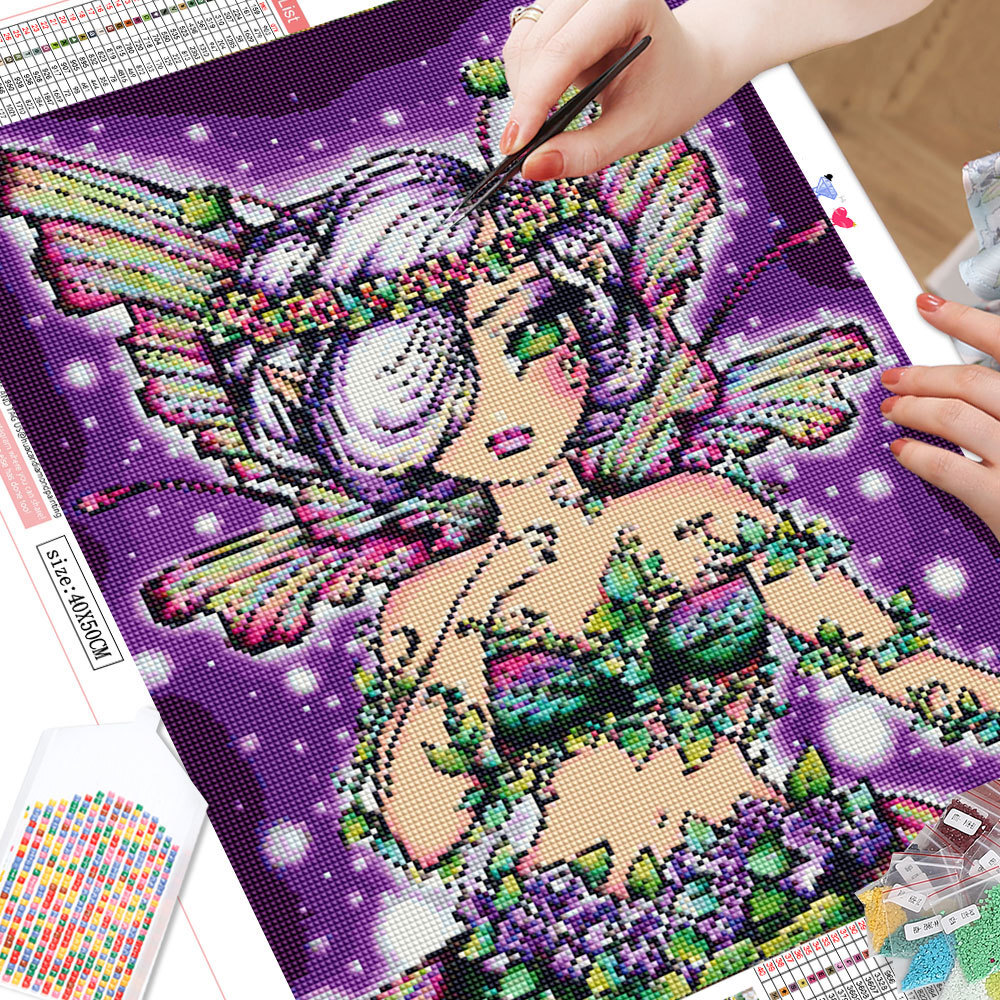 Frameless, 5D Portrait Diamond - Embroidery Wall Art recensione e prezzo